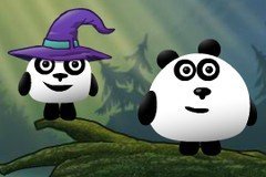 Три панды в мире фантазии