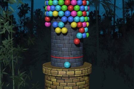 Башня из шариков 3Д