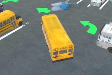 Мастер парковки автобусов 3D