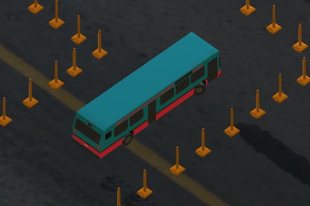 Городской автобус: Мастер парковки