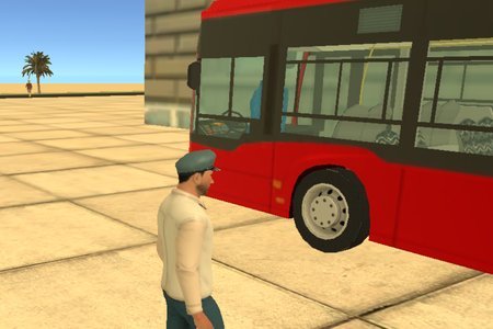 Водитель автобуса: Поездка по городу