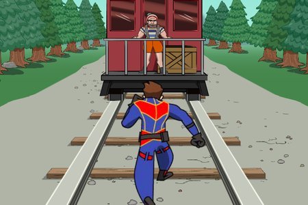 Опасный Генри: Грозные и опасные — Спасение поезда