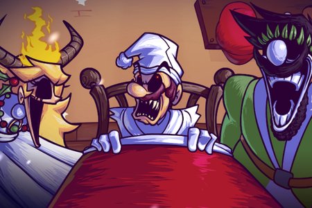 FNF: Безумие Марио (Рождественский сюрприз)