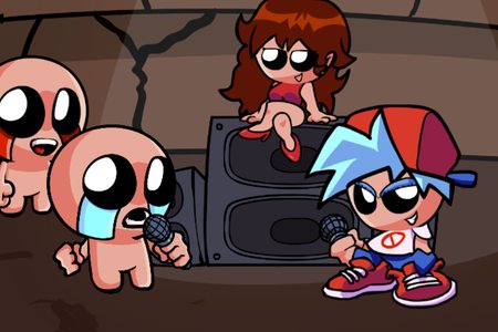 FNF VS The Binding of Isaac