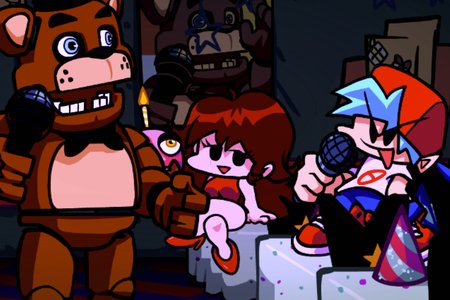 FNF x FNAF: Ночная жизнь