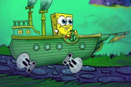spongebob boat o cross 3 game