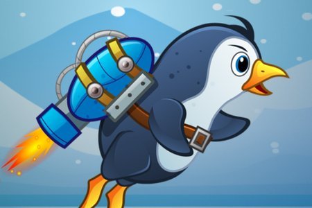 Пингвин с джетпаком