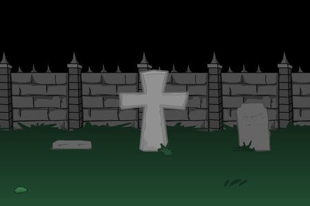 Побег с жуткого кладбища