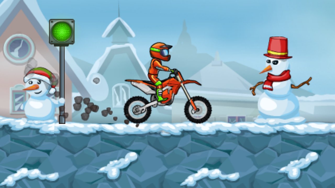 Игра зима том игра. Игры мотоциклы новогодние. Зимний байкер игра. Moto x3m 4 Winter. Марио зима.